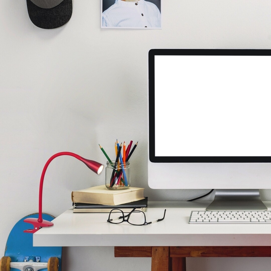 Rabalux - Lámpara de mesa con pinza LED/4,5W/230V