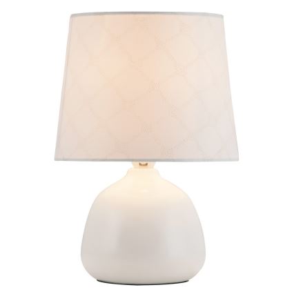 Rabalux - Lámpara de mesa E14/40W blanco