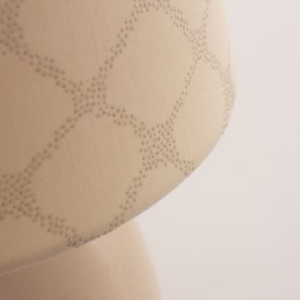 Rabalux - Lámpara de mesa E14/40W beige