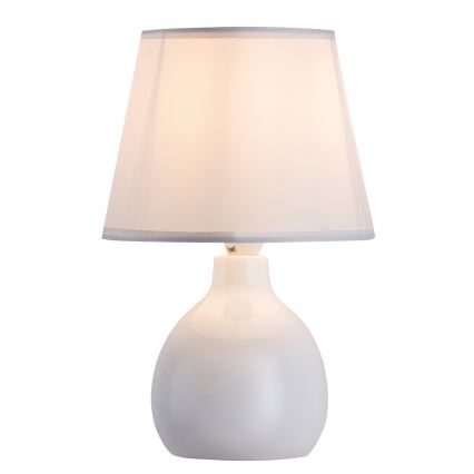 Rabalux - Lámpara de mesa 1xE14/40W/230V blanco
