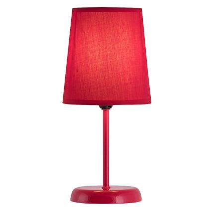 Rabalux - Lámpara de mesa 1xE14/40W/230V rojo