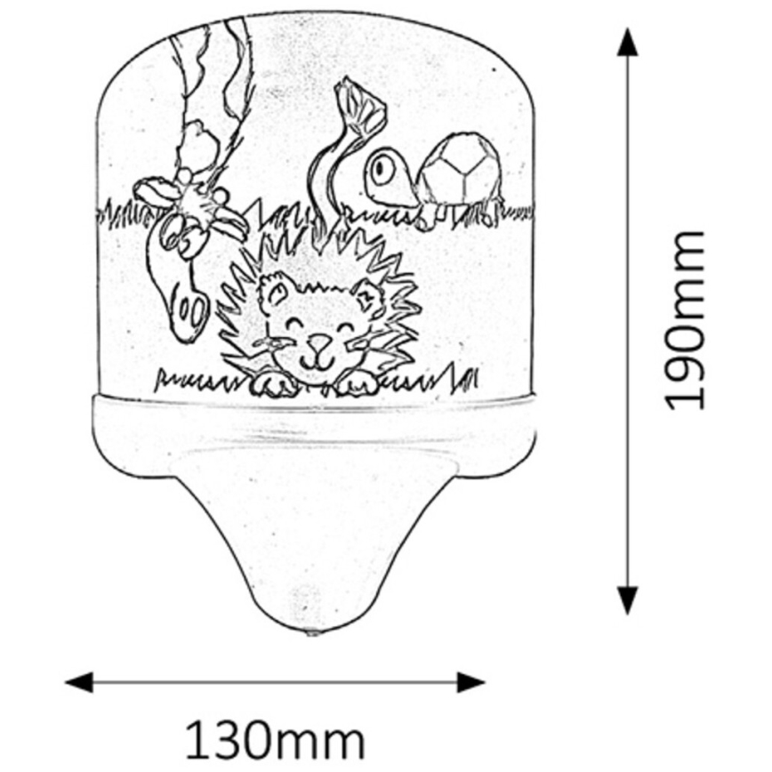 Rabalux - Aplique infantil E14/7W