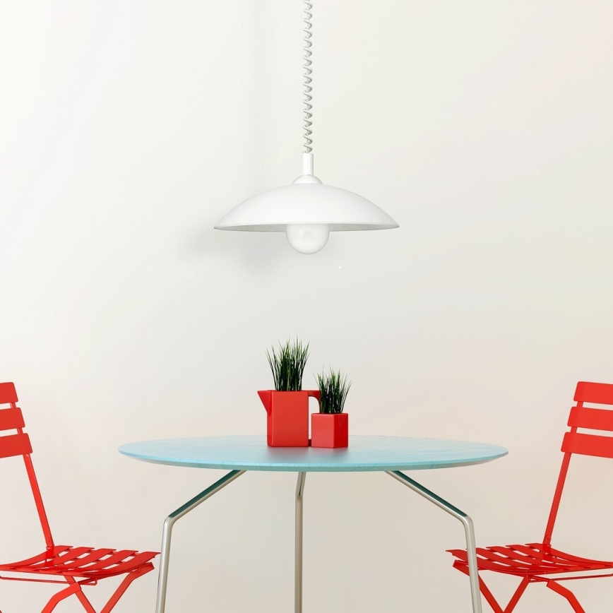Rabalux - Lámpara colgante ajustable 1xE27/60W/230V