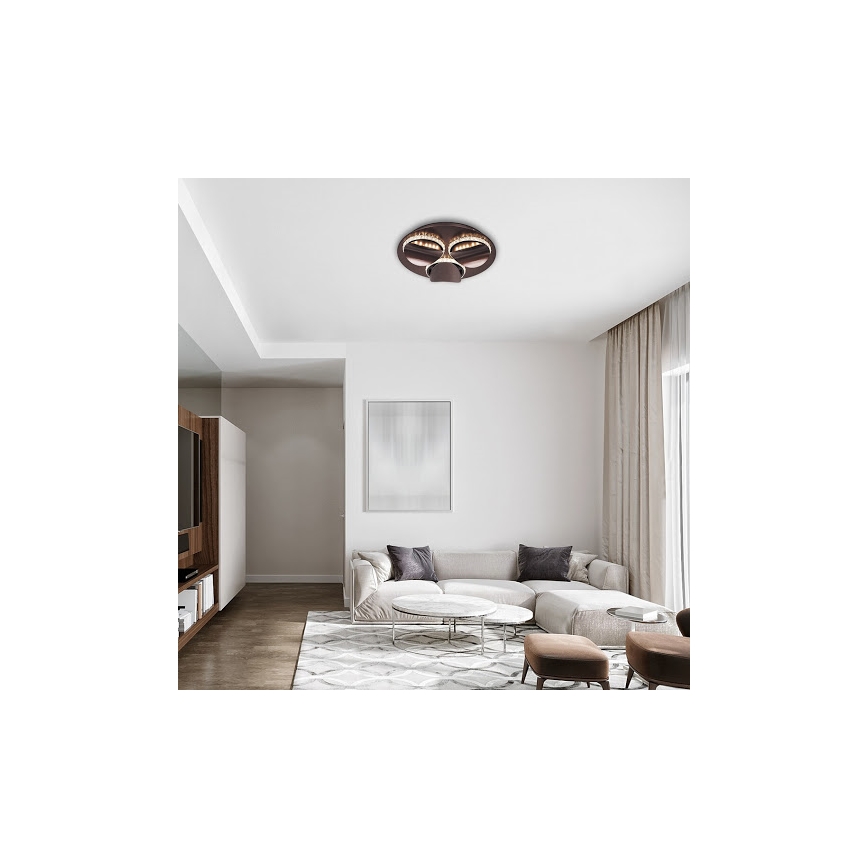 Rabalux - Luminaria de techo LED regulable CAPRIANA LED/18W/230V diámetro 38 cm