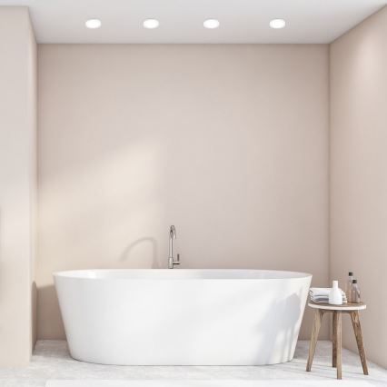 Rabalux - Lámpara empotrada LED para baño LED/3W/230V IP44 blanca