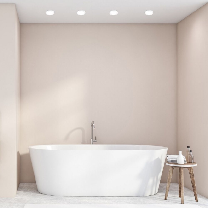 Rabalux - Lámpara empotrada LED para baño LED/3W/230V IP44 blanca
