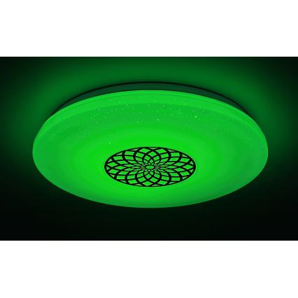 Rabalux - Plafón LED RGB regulable LED/24W/230V 3000-6500K Wi-Fi Tuya diá. 39,5 cm + control remoto