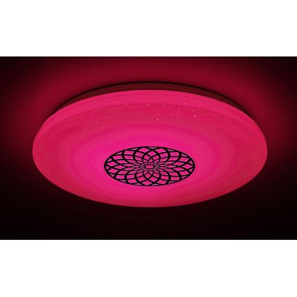 Rabalux - Plafón LED RGB regulable LED/24W/230V 3000-6500K Wi-Fi Tuya diá. 39,5 cm + control remoto