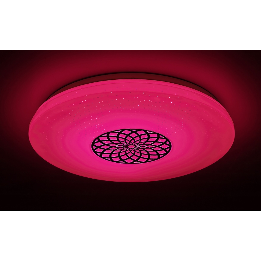 Rabalux - Plafón LED RGB regulable LED/24W/230V 3000-6500K Wi-Fi Tuya diá. 39,5 cm + control remoto