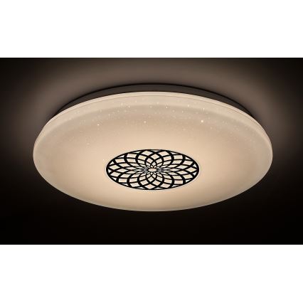 Rabalux - Plafón LED RGB regulable LED/24W/230V 3000-6500K Wi-Fi Tuya diá. 39,5 cm + control remoto