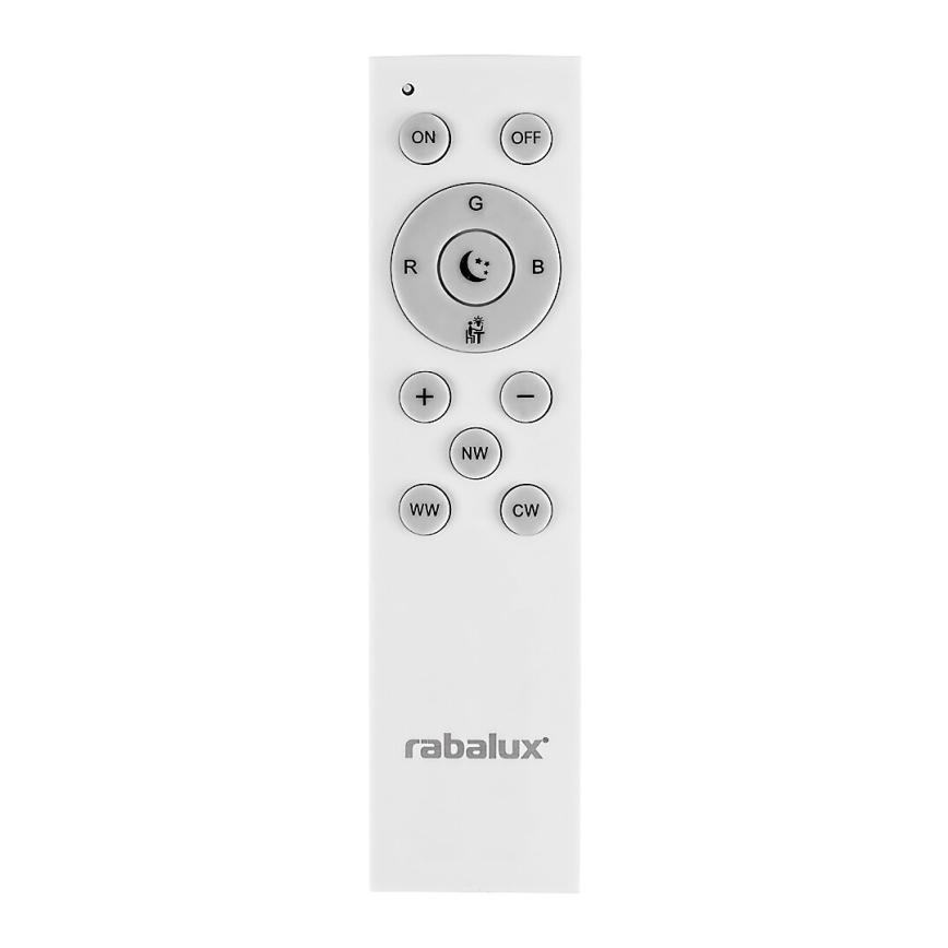 Rabalux - Plafón LED RGB regulable LED/24W/230V 3000-6500K Wi-Fi Tuya diá. 39,5 cm + control remoto