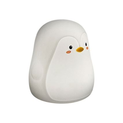 Rabalux - Lámpara infantil LED RGB LED/0,4W 1200 mAh pingüino