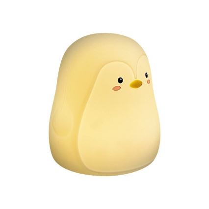 Rabalux - Lámpara infantil LED RGB LED/0,4W 1200 mAh pingüino