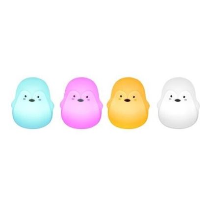 Rabalux - Lámpara infantil LED RGB LED/0,4W 1200 mAh pingüino