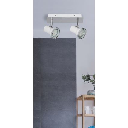 Rabalux - Foco LED para el baño 2xGU10/4,5W/230V IP44