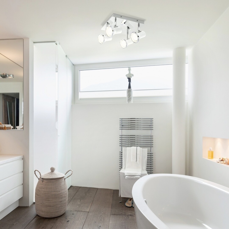 Rabalux - Foco LED para el baño 4xGU10/4,5W/230V IP44