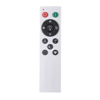 Rabalux - Lámpara de techo LED regulable LED/24W/230V Wi-Fi 3000-6500K + mando a distancia, diámetro 39 cm