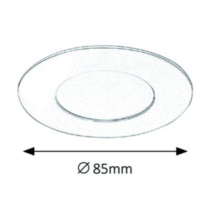 Rabalux - Lámpara empotrada LED LED/3W/230V