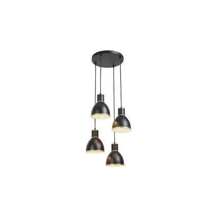 Rabalux - Lámpara suspendida con alambre 4xE27/60W/230V