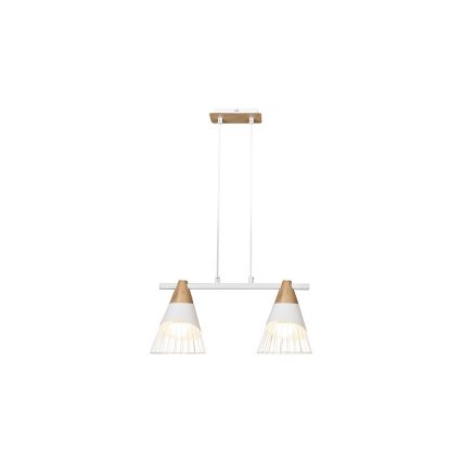 Rabalux - Lámpara suspendida con alambre 2xE27/60W/230V