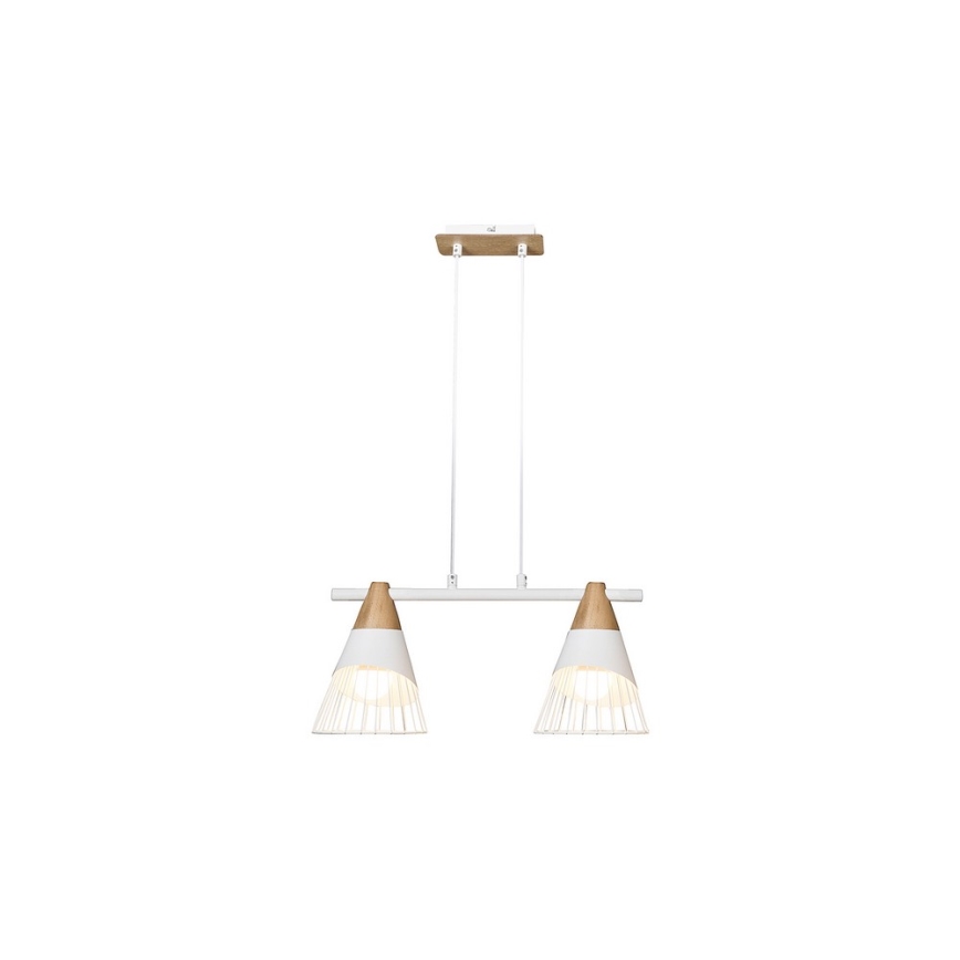Rabalux - Lámpara suspendida con alambre 2xE27/60W/230V