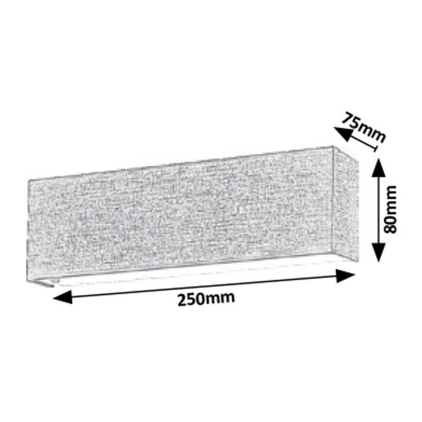 Rabalux - Aplique LED LED/6W/230V