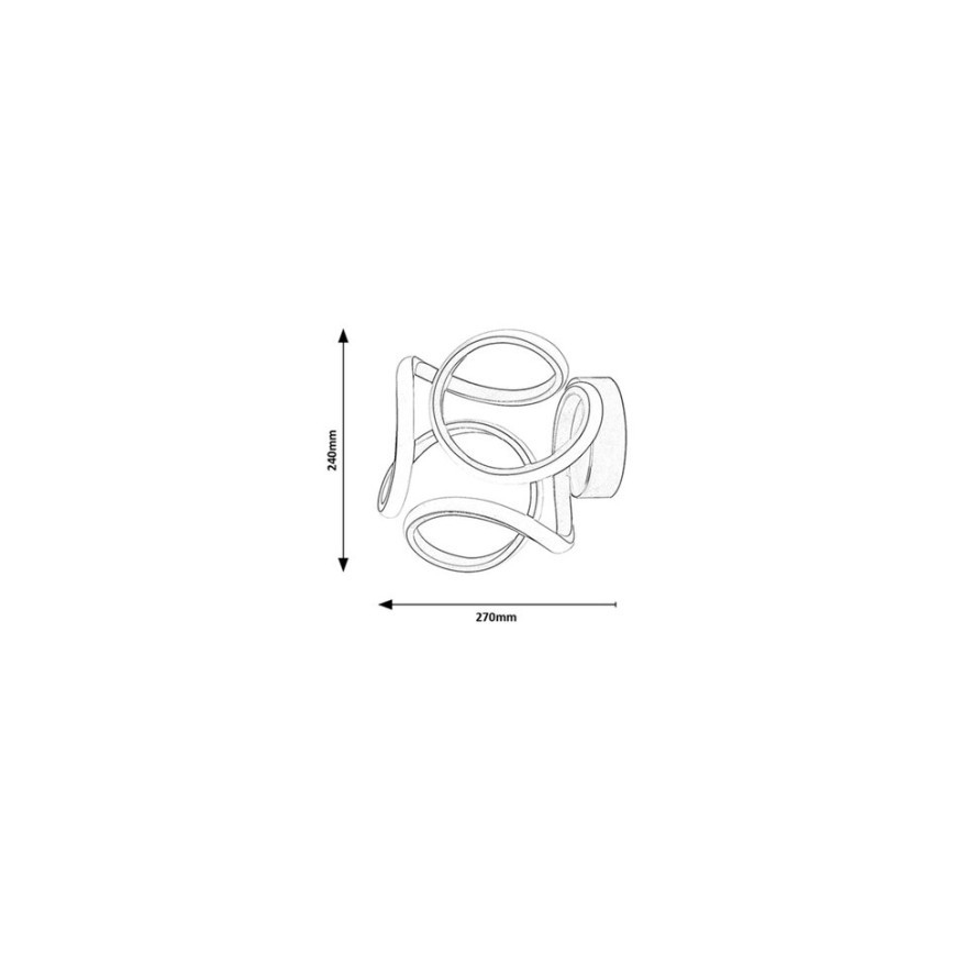 Rabalux - Aplique LED LED/11W/230V 3000K