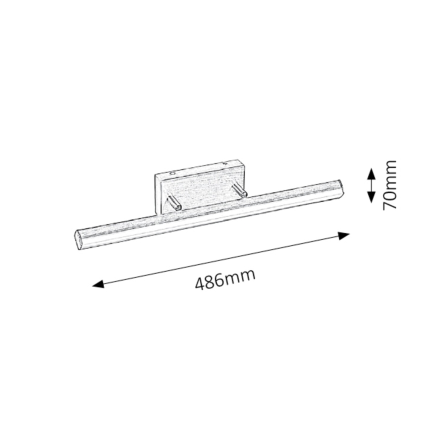Rabalux - LED Luz para el espejo del baño 1xLED/12W/230V IP44