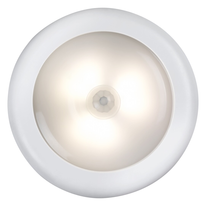 Rabalux - Lámpara LED nocturna con sensor LED/0,5W/3xAAA 4000K