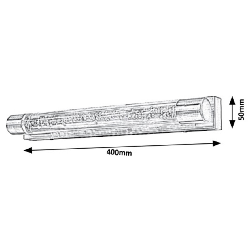 Rabalux - Aplique LED de baño 2xLED/5W/230V IP44