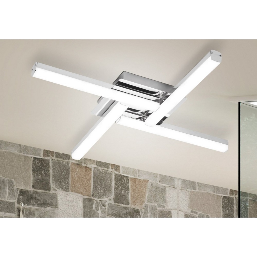 Rabalux - LED Rabalux - Plafón para el baño 4xLED/6W IP44