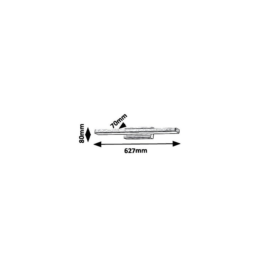 Iluminación LED para espejos de baño JOHN LED/18W/230V IP44