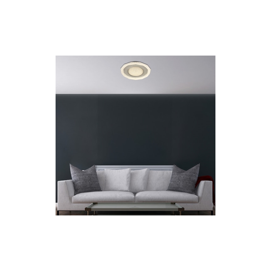 Rabalux 6294 - Plafón LED SIREN LED/50W/230V