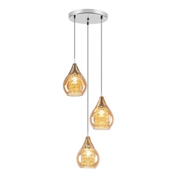 Rabalux 6659 - Lámpara colgante CASSANDRA 3xG9/40W/230V