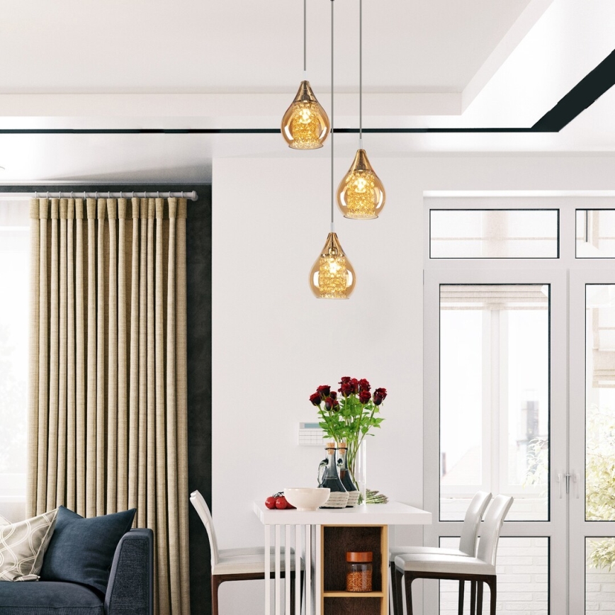 Rabalux 6659 - Lámpara colgante CASSANDRA 3xG9/40W/230V