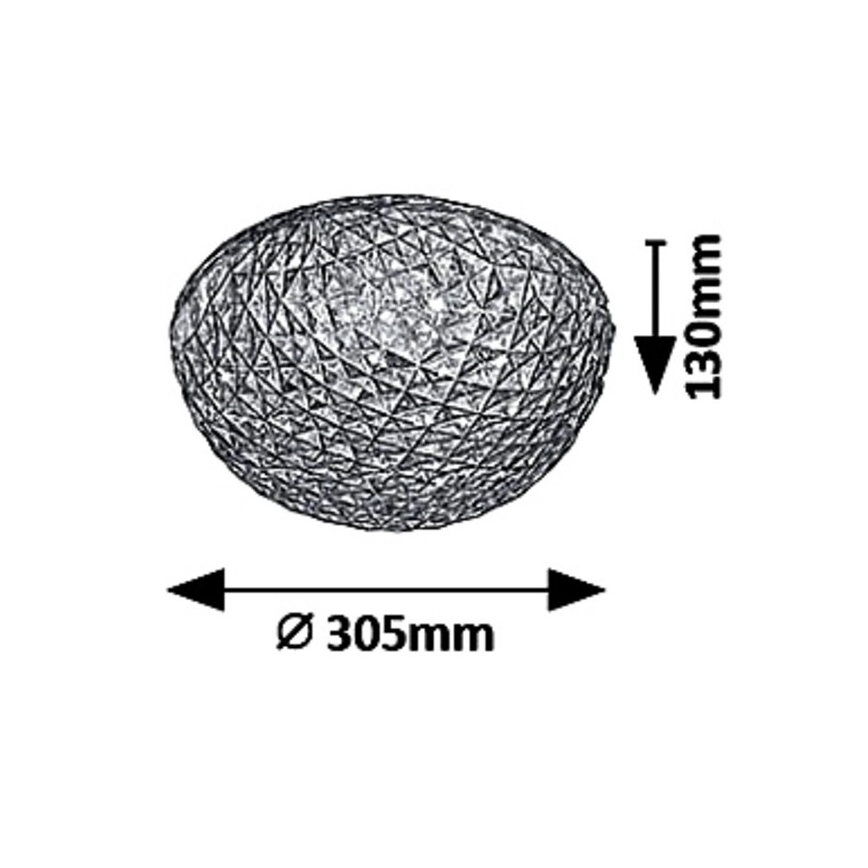 Rabalux 6966 - Plafón LED JILLIAN LED/18W/230V
