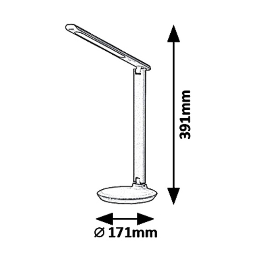 Rabalux 6980 - LED Lámpara de mesa regulable OSIAS LED/9W/230V