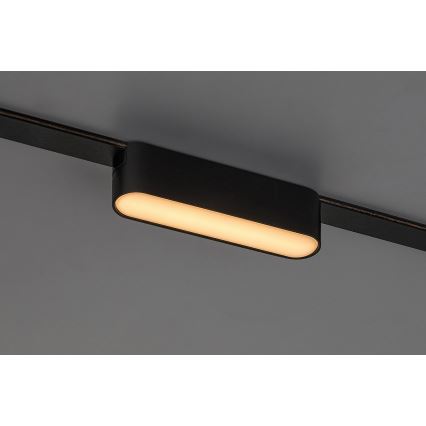 Rabalux - LED Plafón para sistema de raíles monofásico LED/6W/24V 3000K 11,5 cm negro