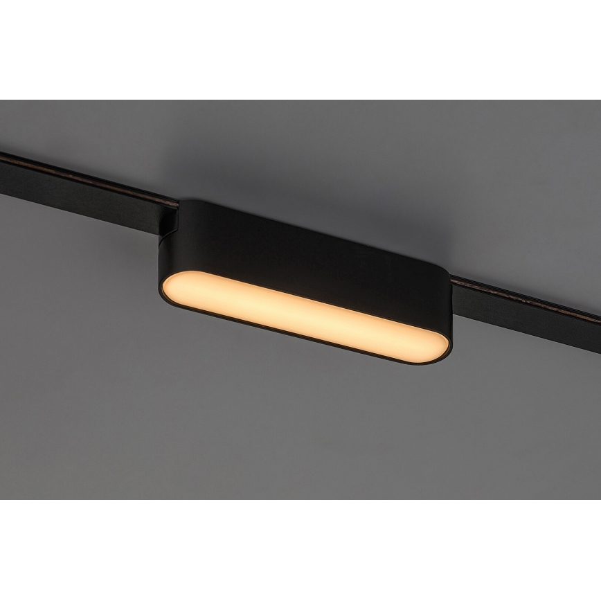 Rabalux - LED Plafón para sistema de raíles monofásico LED/6W/24V 3000K 11,5 cm negro