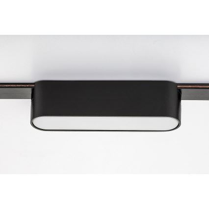 Rabalux - LED Plafón para sistema de raíles monofásico LED/6W/24V 3000K 11,5 cm negro