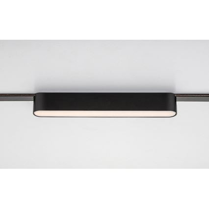 Rabalux - LED Plafón para sistema de raíles monofásico LED/12W/24V 3000K 22 cm negro
