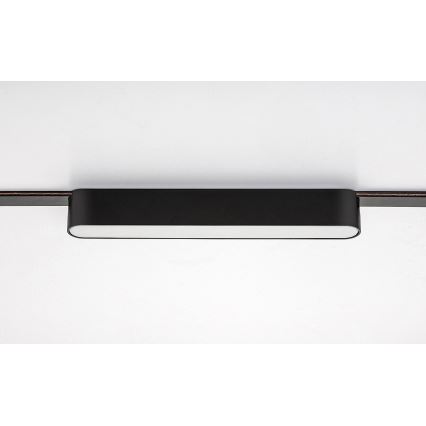 Rabalux - LED Plafón para sistema de raíles monofásico LED/12W/24V 3000K 22 cm negro