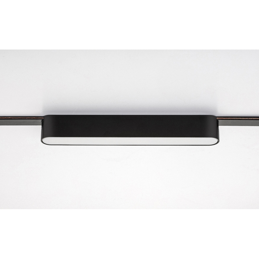 Rabalux - LED Plafón para sistema de raíles monofásico LED/12W/24V 3000K 22 cm negro