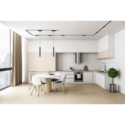Rabalux - LED Plafón para sistema de raíles monofásico LED/16W/24V 3000K 33 cm negro