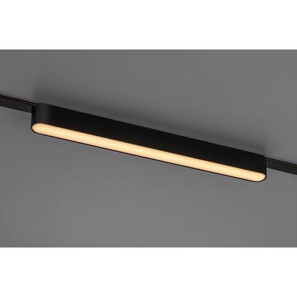 Rabalux - LED Plafón para sistema de raíles monofásico LED/16W/24V 3000K 33 cm negro