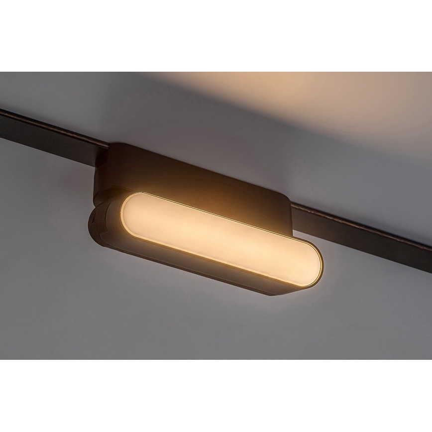 Rabalux - LED Plafón para sistema de raíles monofásico LED/6W/24V 3000K 11,5 cm negro