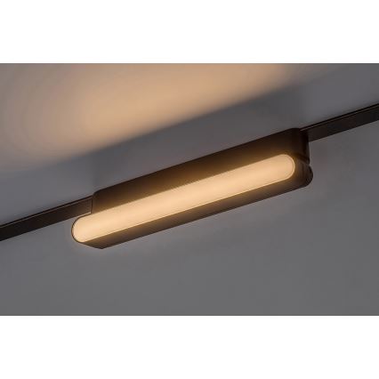Rabalux - LED Plafón para sistema de raíles monofásico LED/12W/24V 3000K 22 cm negro