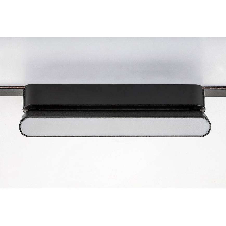 Rabalux - LED Plafón para sistema de raíles monofásico LED/12W/24V 3000K 22 cm negro