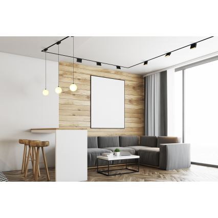 Rabalux - LED Plafón para sistema de raíles monofásico LED/16W/24V 3000K 33 cm negro