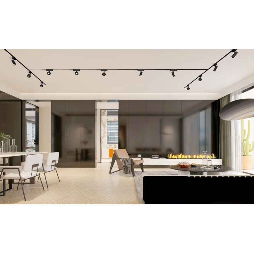 Rabalux - LED Foco para sistema de riel monofásico LED/5W/230V 3000K negro